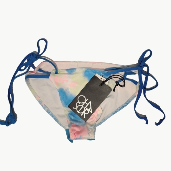 Chaser Strappy Side Bikini Bottom Tie Dye - Picture 2 of 6